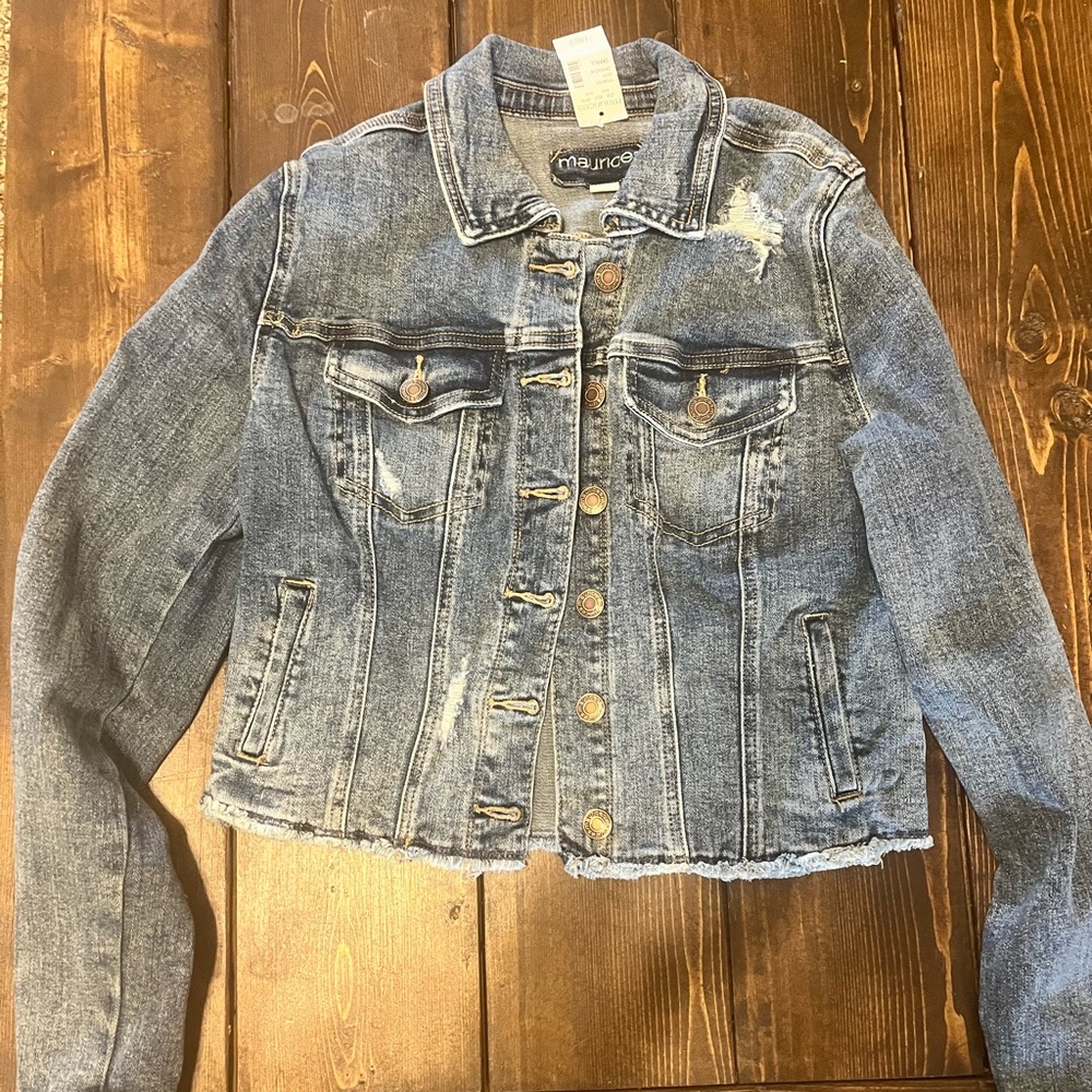 Maurice’s jean jacket NWT